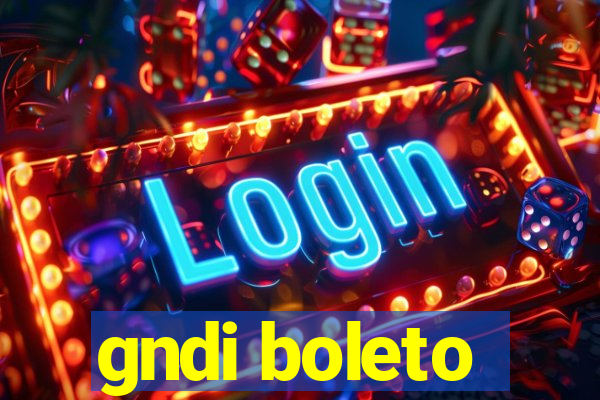 gndi boleto
